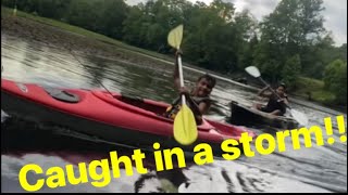 When you Take a Kid Fishing…Trout Fishing the Caney Fork River [upl. by Stelu]