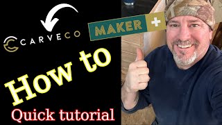 12 How to Rounding the corners learn Carveco in minutes [upl. by Liesa497]