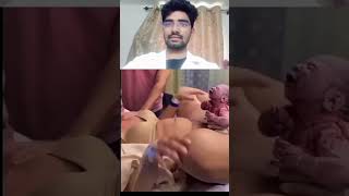 mother painful delivery newborn twins baby 😘💖 pain cant explain shorts ytshorts trending mbbs [upl. by Gallager]