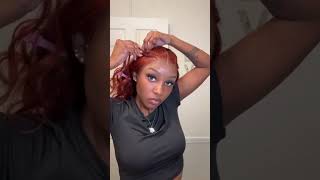 Flash Sale 30quot199 eullair Reddish Brown Colored 13x4 Lace Frontal Wig Autumn Wig Recommend [upl. by Ellis315]