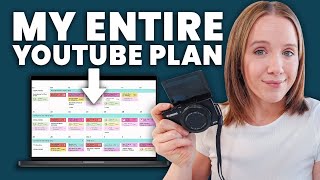 My YouTube Content Calendar Setup For 2024 [upl. by Cyrilla]