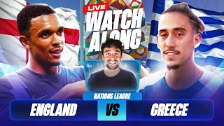 England vs Greece LIVE Watchalong [upl. by Haissi]