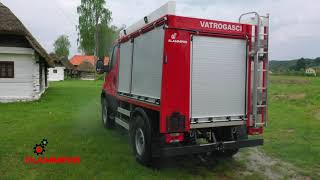 19 Flammifer FF TLF 1000 WF  forest fire truck 17052019 [upl. by Seni]