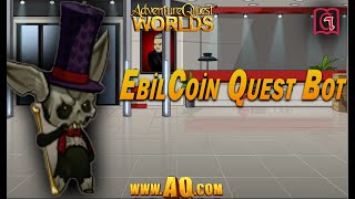 AQW EBİLCORP QUEST BOT MERGE SHOP AQWorlds 2021 [upl. by Imij]