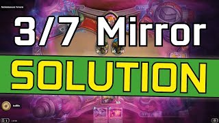 SOLUTION 37 Astromancer Arwyn Mirror Puzzle Lab  Hearthstone  The Boomsday Project [upl. by Solraced]