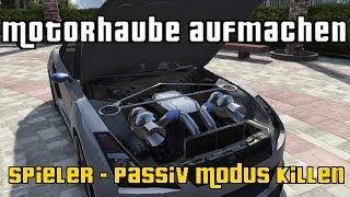 GTA 5 Online Motorhaube Öffnen  Personen die im Passiv  Modus sind Killen  2 in 1 Video [upl. by Benedetto625]