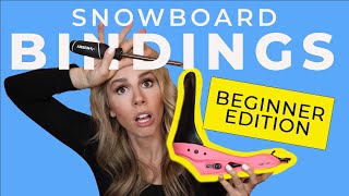 Beginner Snowboard Bindings Mounting Stance amp Straps [upl. by Norej]