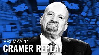 Jim Cramer on Tesla Biogen Celgene and Groupon [upl. by Vassily]