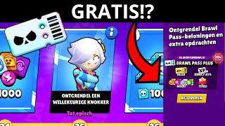 GRATIS de BRAWL PASS UNLOCKEN [upl. by Hesta]