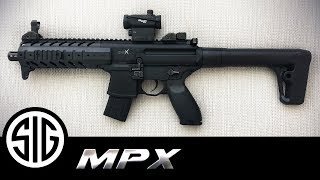 Rifle Sig Sauer MPX De Diabolos Y CO2  Review [upl. by Aspia611]