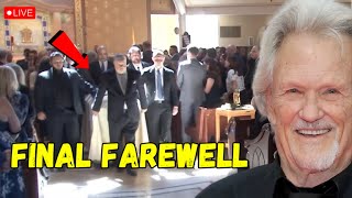 Public funeral  Final farewell and Casket Details of Kris Kristofferson [upl. by Acirfa126]