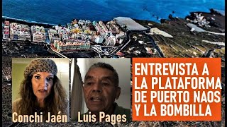 Entrevista a la Plataforma Jaraco de Afectados de Puerto Naos y La Bombilla [upl. by Sladen]