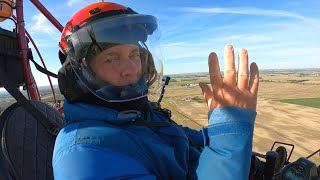 Morning Powered Parachute Flight Over Shelby County IN  41824 [upl. by Lyndsay]