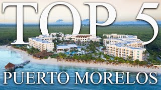 TOP 5 BEST family resorts in PUERTO MORELOS Mexico 2023 PRICES REVIEWS INCLUDED [upl. by Roarke878]