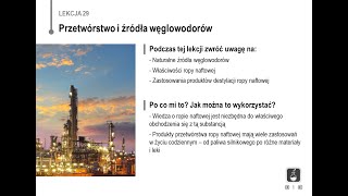 Chemia  klasa 8  Przetwórstwo i źródła węglowodorów [upl. by Georgeanna410]