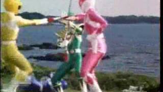 MMPR S1  Rangers Vs Green Ranger 2 [upl. by Reilamag]