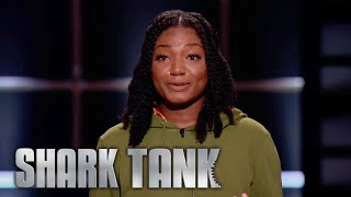 Shark Tank US  Kin Apparel Entrepreneur Gets Emotional When Talking About Her Journey [upl. by Renelle]