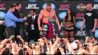 UFC 121 WEIGH INS [upl. by Anayd]