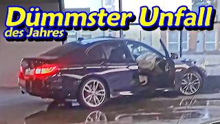 Unfassbare LKWAktion BMWUnfall in Waschstraße und ÜberholWahsinn  DDG Dashcam Germany  597 [upl. by Ailsa327]