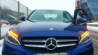 Mercedes Benz C Class AMG Line 220d 170hp Test Drive  Review [upl. by Ahsiaa]