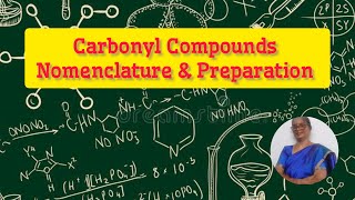 NOMENCLATURE amp PREPARATION OF CARBONYL COMPOUNDSSapphireBlueChemspark class12 organic [upl. by Larimer153]