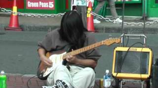 All Over Guitarist －JuJu－ shinjuku street live ♪ XYZ [upl. by Thorstein315]