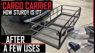 Best Hitch Cargo Carrier Review  After a few uses  Kairay Cargo Carrier [upl. by Magdalene]