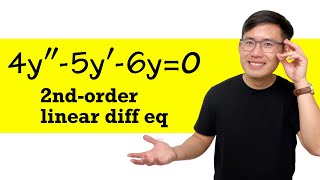 Second order homogeneous linear differential equations with constant coefficients [upl. by Ardelia]