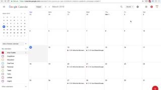 Create Google Calendar Events using Google Sheets [upl. by Hadley]