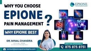 Epione pain management center  Best treatment for chronic pains  Chronic pain  Dr Minal Chandra [upl. by Alimhaj]