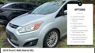 2015 Ford CMAX Hybrid Melbourne FL H87170A [upl. by Alesi]