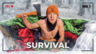 ik ging 48u Overleven als Oermens 30° Extreme Survival [upl. by Nogas]