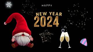 FELIZ AÑO NUEVO 2024🥳🎉 Felicitación y Vídeo🥂✨ Mensaje para compartir con familia amigos y Whatsapp [upl. by Anitsej539]