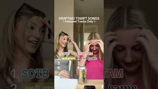 drafting taylor swift songs ✨FEATURED TRACKS edition✨ swiftie taylorswift taylorsversion [upl. by Robinett]