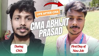 CMA Campus Process 2024  CMA Story  CMA Campus 2024  CMA Fresher Salary  CMA Abhijit Prasad [upl. by Nwahsaj]