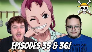 IVE NEVER SEEN ONE PIECE Episodes 35 amp 36  Nami amp Bellemeres Death [upl. by Levison]