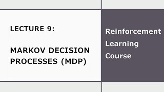 Lecture 9  Markov Decision Process MDP  Reinforcement Learning course  IIT Kanpur [upl. by Kenneth]