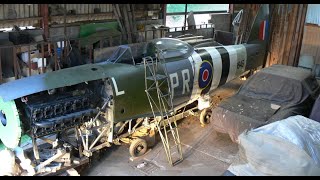 S1E5 Rebuilding Hawker Typhoon JP843  Shrinkage [upl. by Handler]