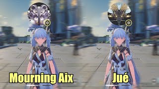 How Much Different Is There Between Mourning Aix Vs Jué For Jihnsi [upl. by Formica]