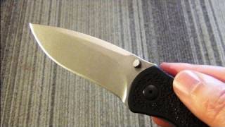 Knife Review Kershaw S30V Blur [upl. by Hanselka]