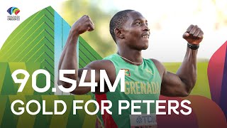 Anderson Peters beats Olympic champion Chopra in mens javelin  World Athletics Champs Oregon 22 [upl. by Telracs]