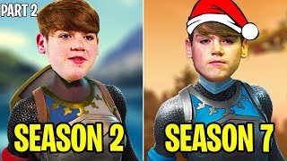 🇬🇧🔥Mongraal SEASON 2 VS SEASON 7  Evolution Of Mongraal Part 2 [upl. by Hartill]