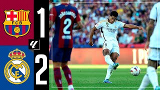 Barcelona 12 Real Madrid  HIGHLIGHTS  LaLiga 202324 [upl. by Rudd]