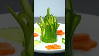 Un foodcarving digne des plus grands restaurants  🥒 ✨ Shorts [upl. by Giliane]