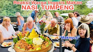 Pesta NASI TUMPENG Bareng Warga Lokal Inggris Di Ultah Orang Indonesia [upl. by Ken]