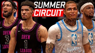 NBA 2K22 Summer Circuit  Justus Cortez DOMINATES LaMelo Ball Dropped 50 Points [upl. by Owiat]