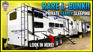 Upscale Private LBig Bunks 2022 Reflection 28BH Fifth Wheel by Grand Design RV [upl. by Radnaxela]