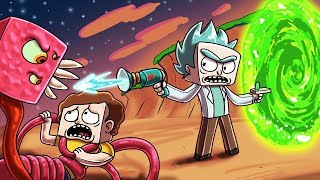 Minecraft  RICK AND MORTY  Mr Meeseeks Mod Rick and Morty in Minecraft [upl. by Notreve]