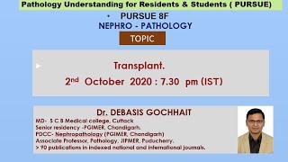 Pursue 8F Uploaded Nephropathology Transplant [upl. by Southard]