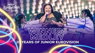 20 Years of Junior Eurovision  Winners Medley  JESC2022 [upl. by Elletsyrk]